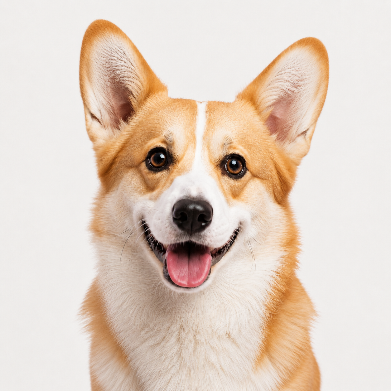 Happy corgi